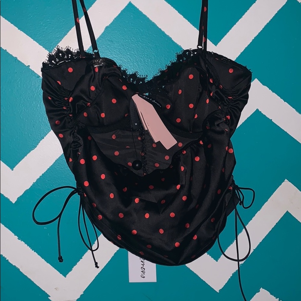 Polka Dot Bustier - Picture 2 of 4